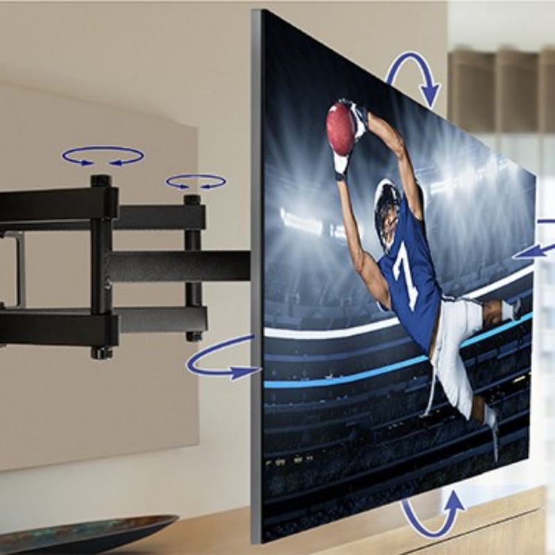 پایه دیواری تلویزیون مدل 4a مناسب برای تلویزیون های 40 تا70 اینچ