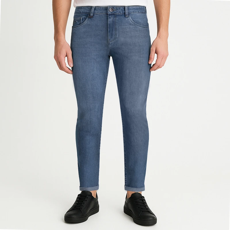 شلوار جین جذب مردانه کروم مدل SlimStraight-Fit 2412601
