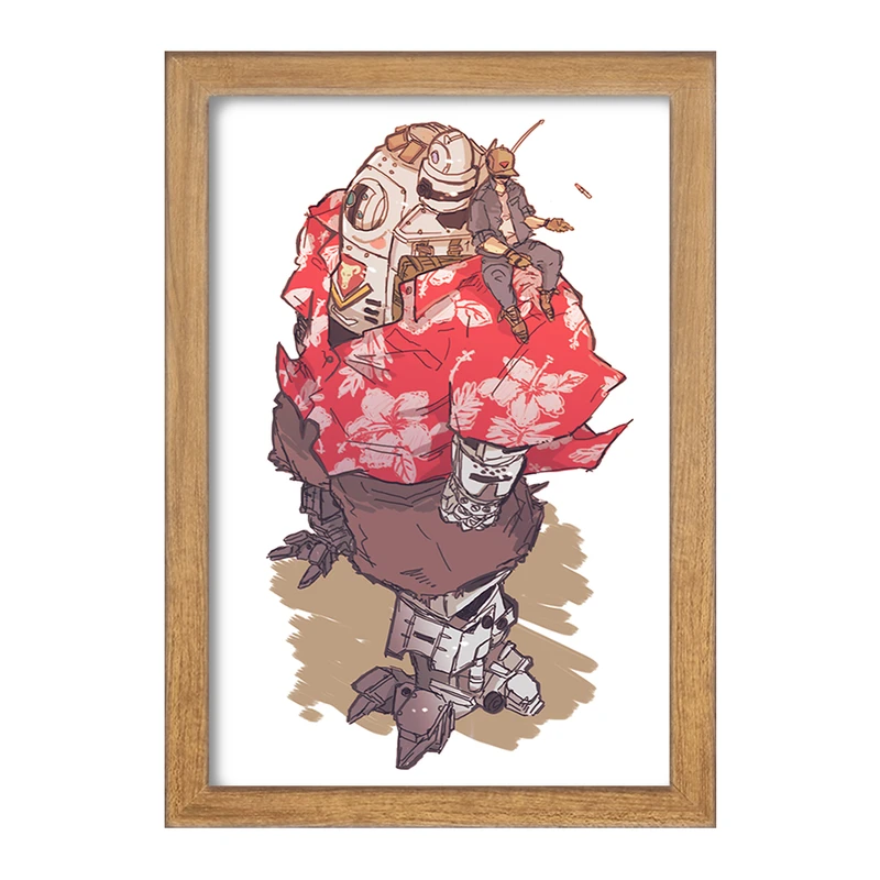 تابلو خندالو مدل بازی تایتان فال (Titanfall) کد 32630