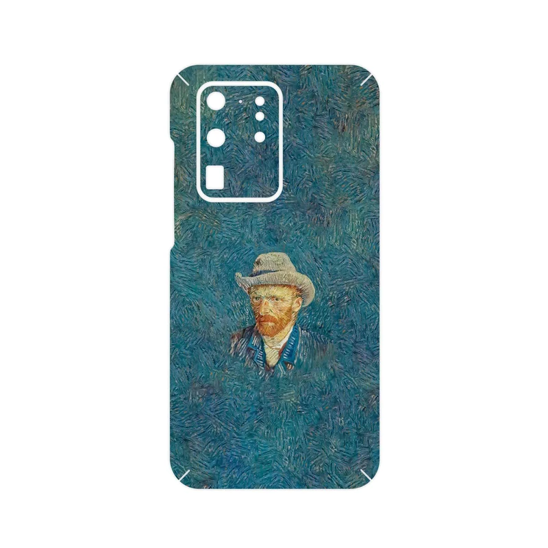 برچسب پوششی ماهوت مدل Self portrait with a gray felt hat مناسب برای گوشی موبایل سامسونگ Galaxy S20 Ultra
