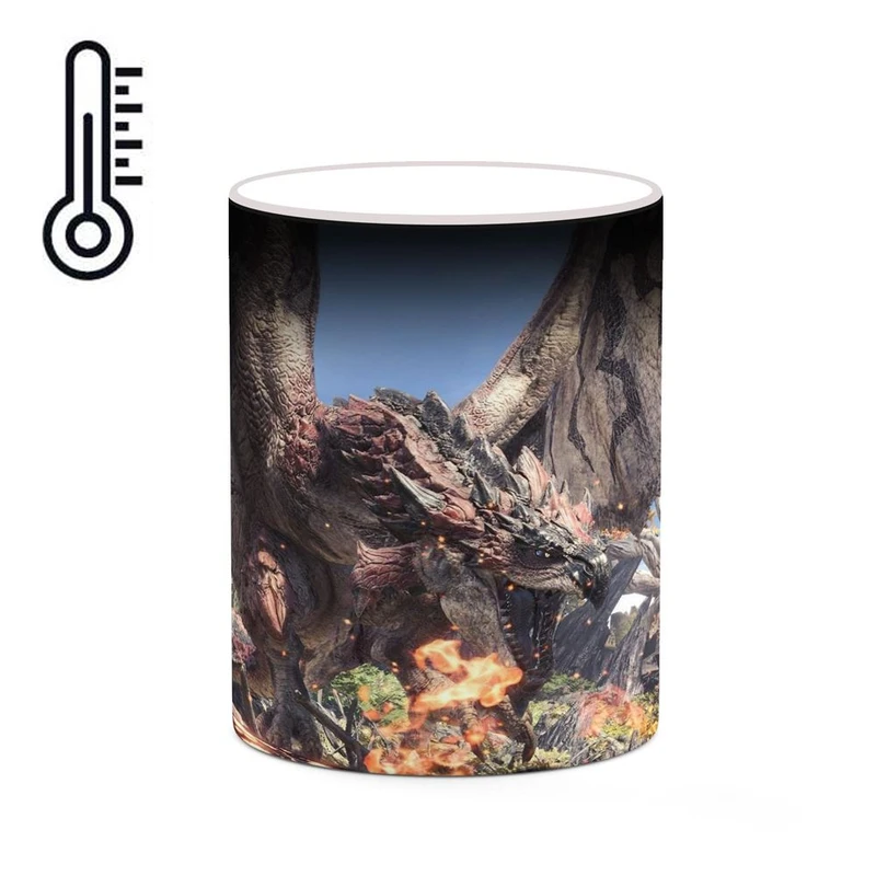 ماگ حرارتی کاکتی مدل بازی Monster Hunter World کد mgh29641