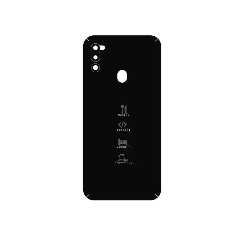 برچسب پوششی ماهوت مدل Programming 2 مناسب برای گوشی موبایل سامسونگ Galaxy M21 (2021) Edition
