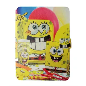 کیف کلاسوری مدل SpongeBob کد TKA مناسب برای تبلت سامسونگ Galaxy Tab A 10.1 P585