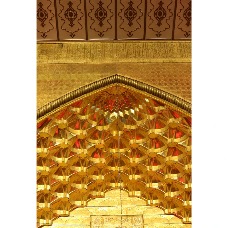 تابلو شاسی طرح حرم حضرت علی مدل T4098