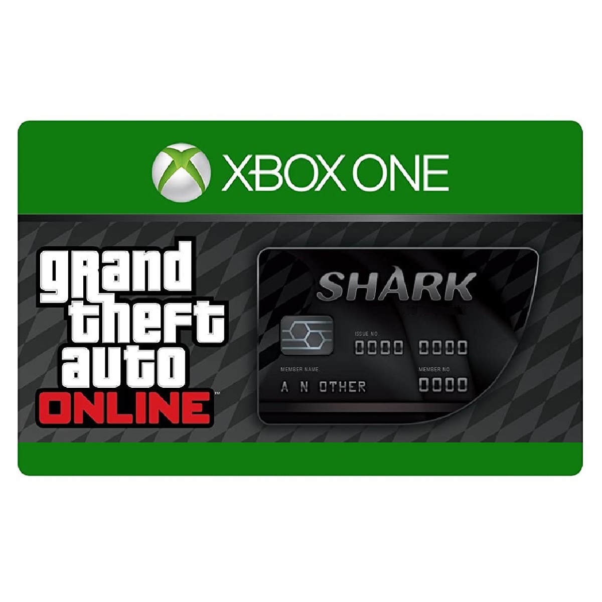 گیفت کارت 8,000,000 اعتباری مدل GTAV8000XBX مگا شارک