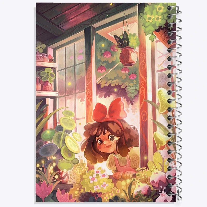 دفتر ژورنال نویسی 50 برگ خندالو مدل نقطه ای طرح دخترانه کد F541