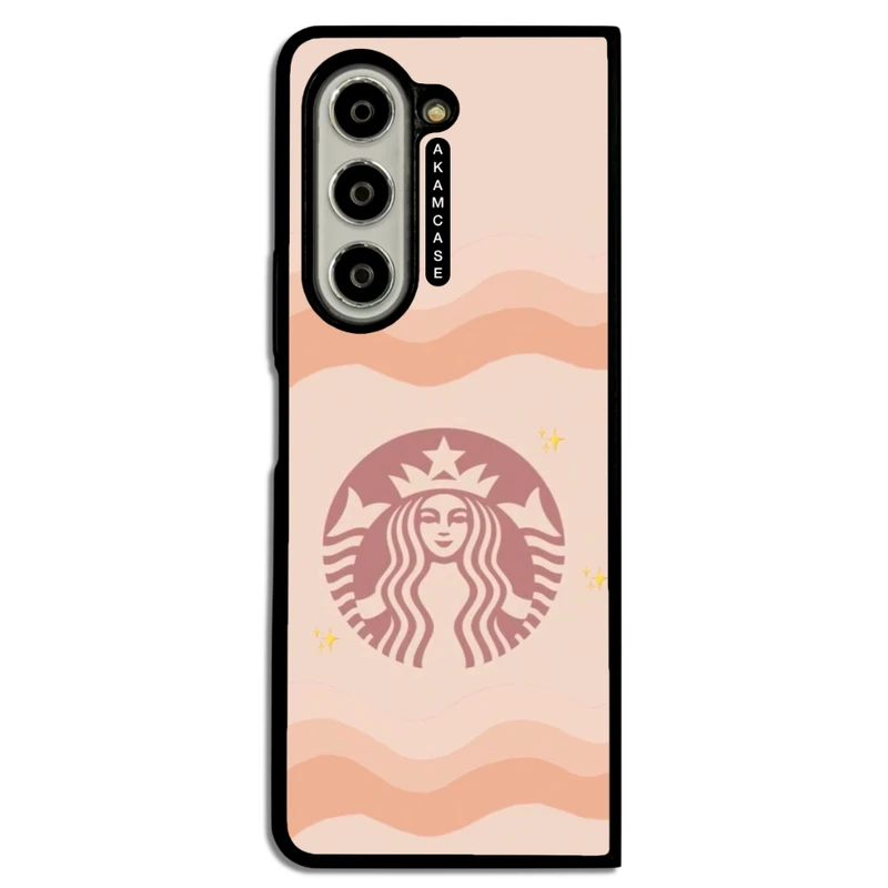 کاور آکام مدل AMC-WSGZFOLD5-STARBUCKS-27 مناسب برای گوشی موبایل سامسونگ Galaxy Z Fold 5