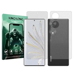 King Kong Tough model matte screen protector suitable for Honor 70 mobile phone along with the back protector 