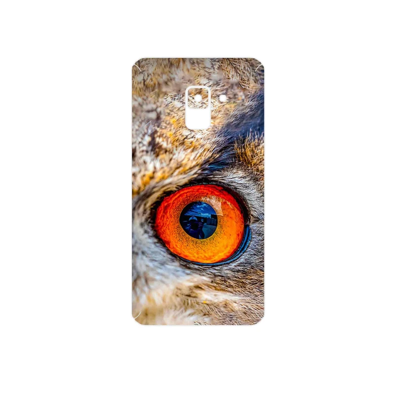 برچسب پوششی ماهوت مدل Owl eyes مناسب برای گوشی موبایل سامسونگ Galaxy A8 2018