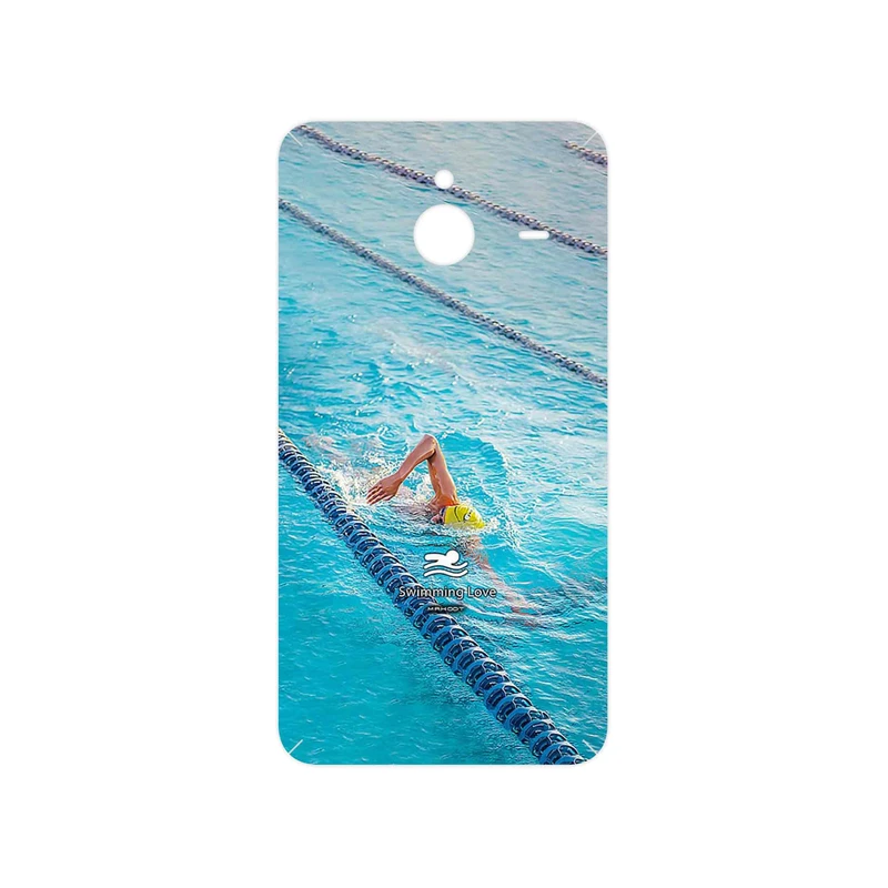 برچسب پوششی ماهوت مدل Swimming مناسب برای گوشی موبایل مایکروسافت Lumia 640 XL