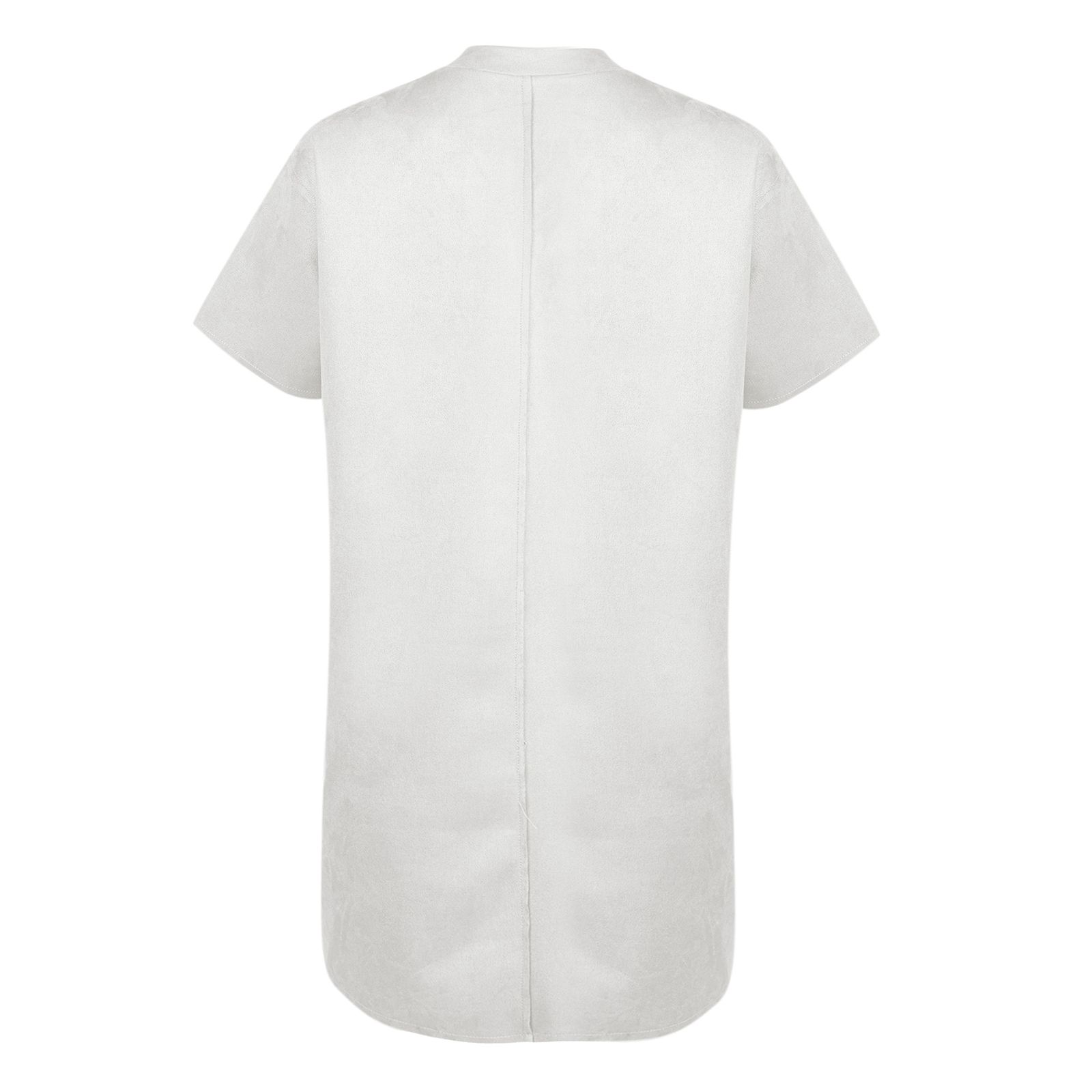 پیراهن یقه گرد زنانه سرژه مدل 206421 رنگ سفید -  - 3