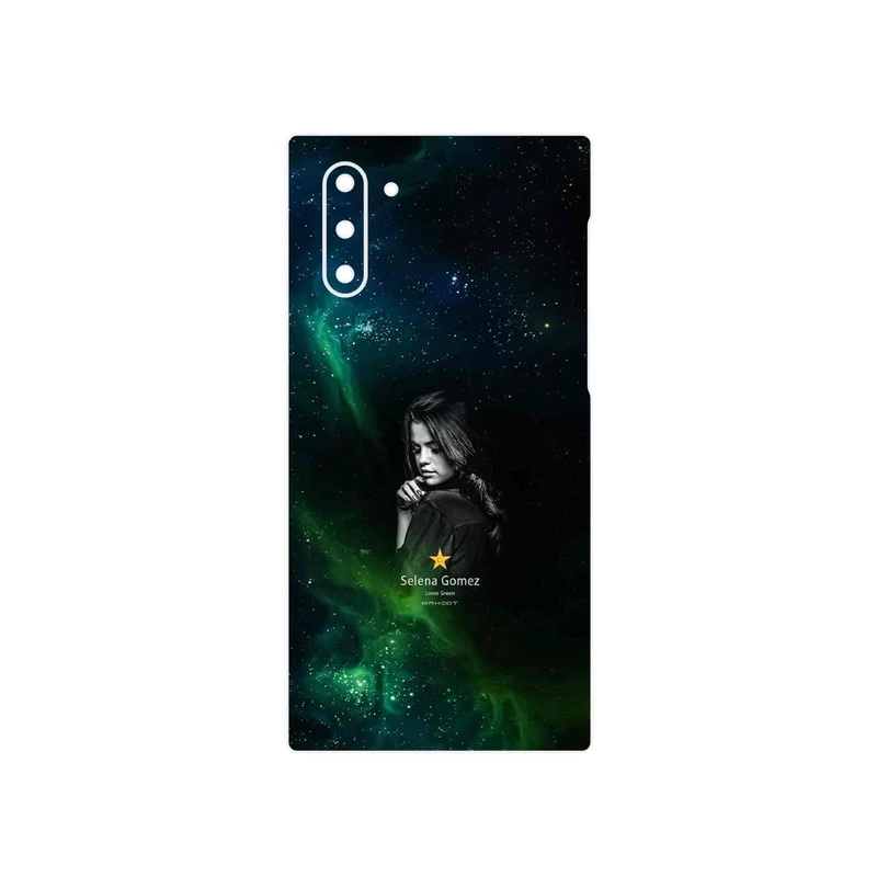 برچسب پوششی ماهوت مدل Selena Gomez مناسب برای گوشی موبایل سامسونگ Galaxy Note 10