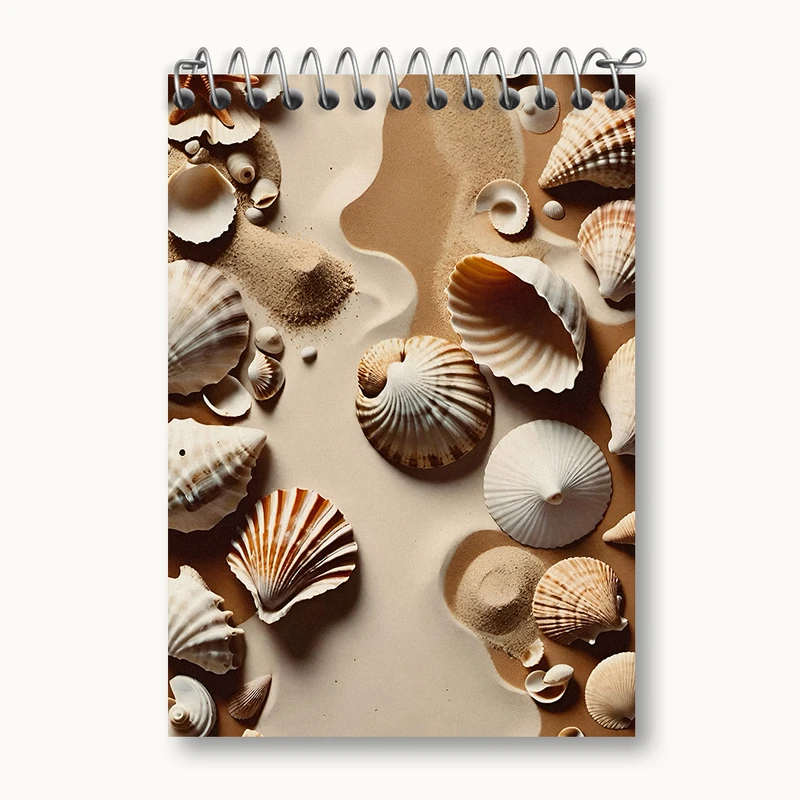 دفتر یادداشت 50 برگ خندالو طرح صدف کد N5810