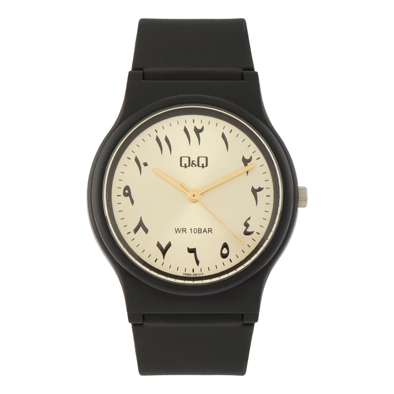 ساعت مچی عقربه‌ای کوارتز مردانه کیو اند کیو مدل V06A-021VY