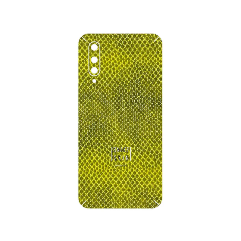 برچسب پوششی ماهوت مدل Yellow Snake Skin مناسب برای گوشی موبایل شیائومی MI 9 Lite
