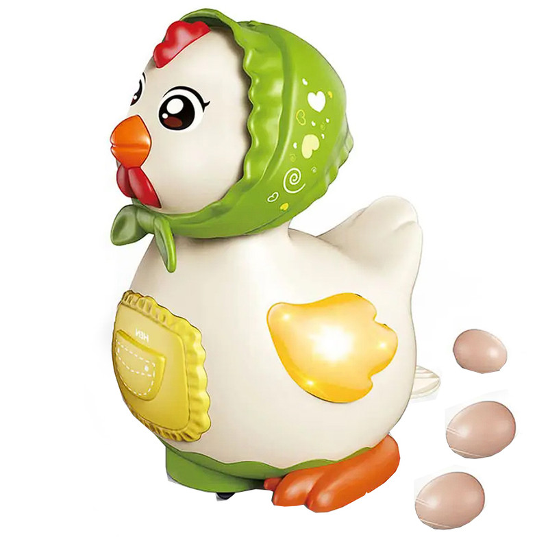 اسباب بازی مدل مرغ تخم گذار کد M06-B مجموعه 4 عددی