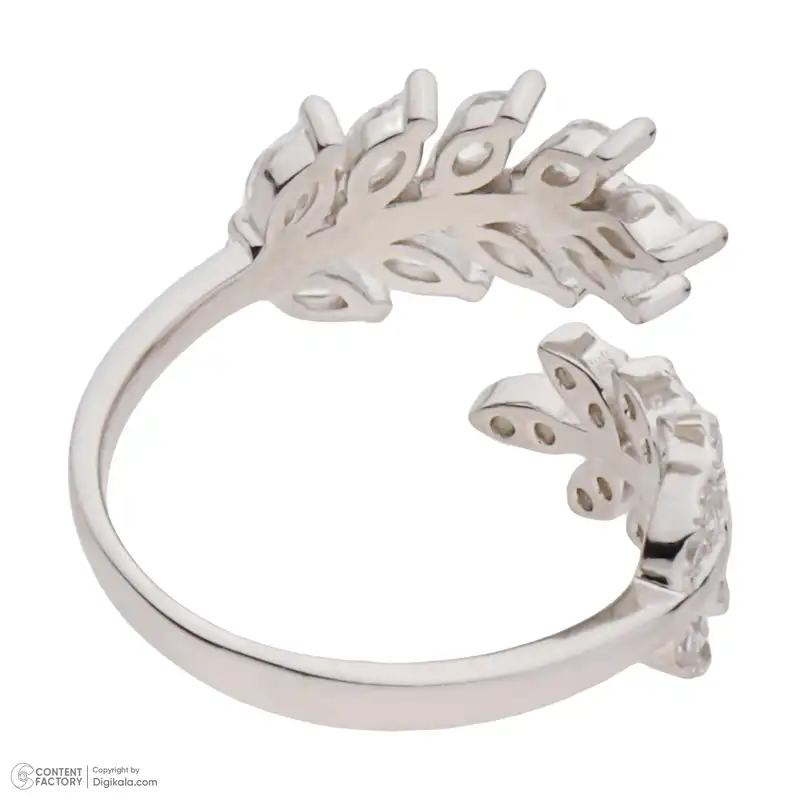 بند انگشتی نقره زنانه شهر جواهر مدل SJ-GB084