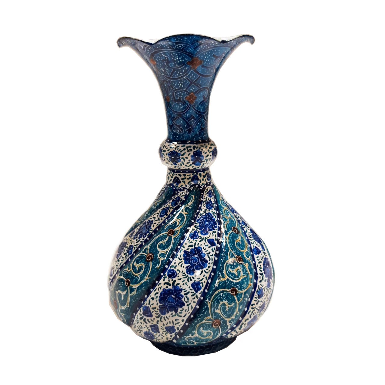 گلدان میناکاری کد 20091-6