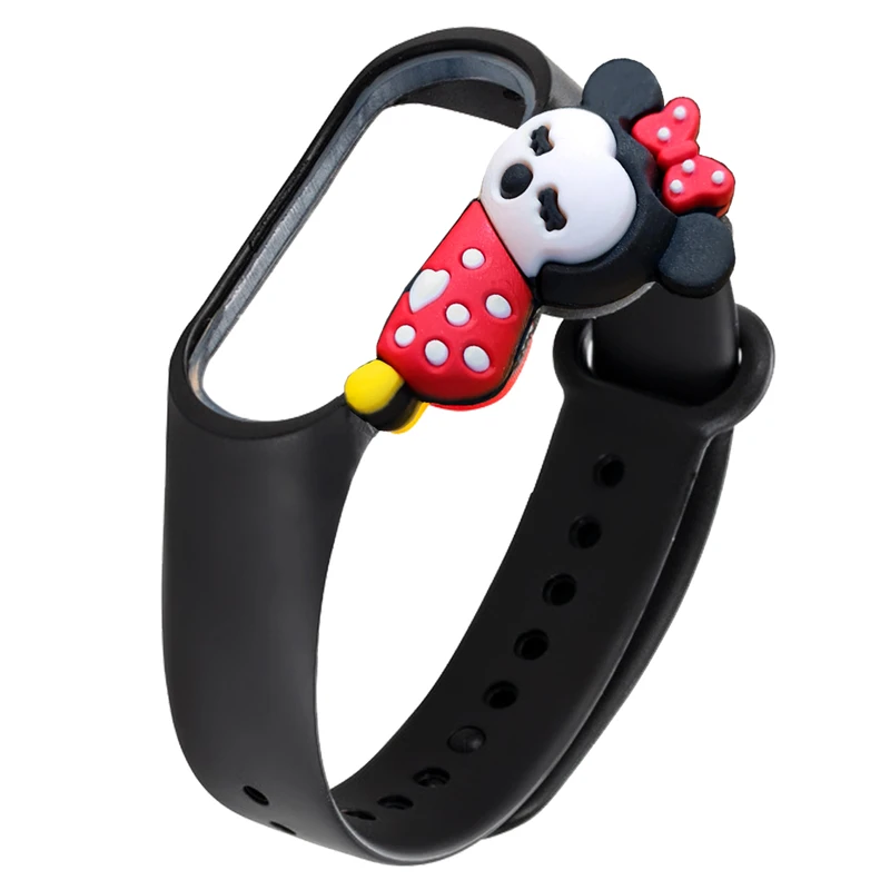 بند رینیکا مدل Minnie Mouse 444 مناسب برای مچ بند هوشمند شیائومی Mi Band 4