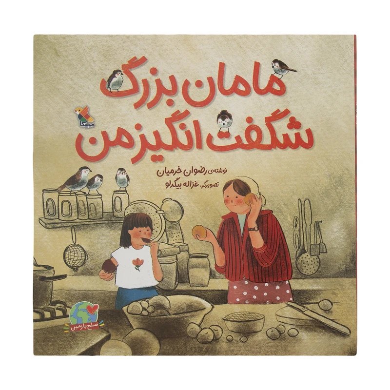 کتاب مامان بزرگ شگفت انگیز من اثر رضوان خرمیان انتشارات میچکا