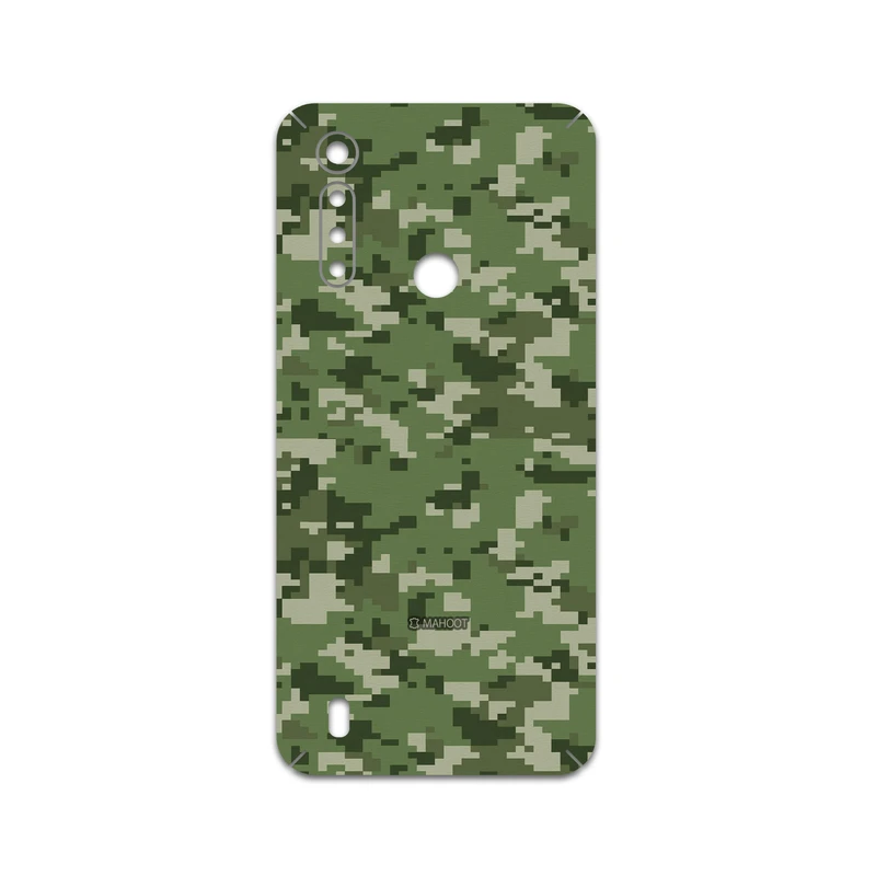 برچسب پوششی ماهوت مدل Army-Green-Pixel مناسب برای گوشی موبایل موتورولا G8 Power Lite