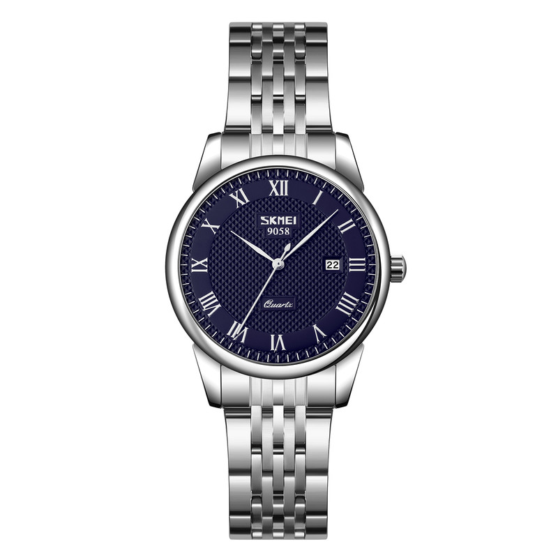 ست ساعت مچی عقربه ای زنانه و مردانه اسکمی مدل 9058MANWO