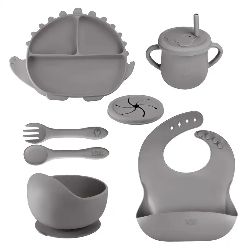 ظرف غذا 8 تکه کودک هاگی باگی مدل دینو