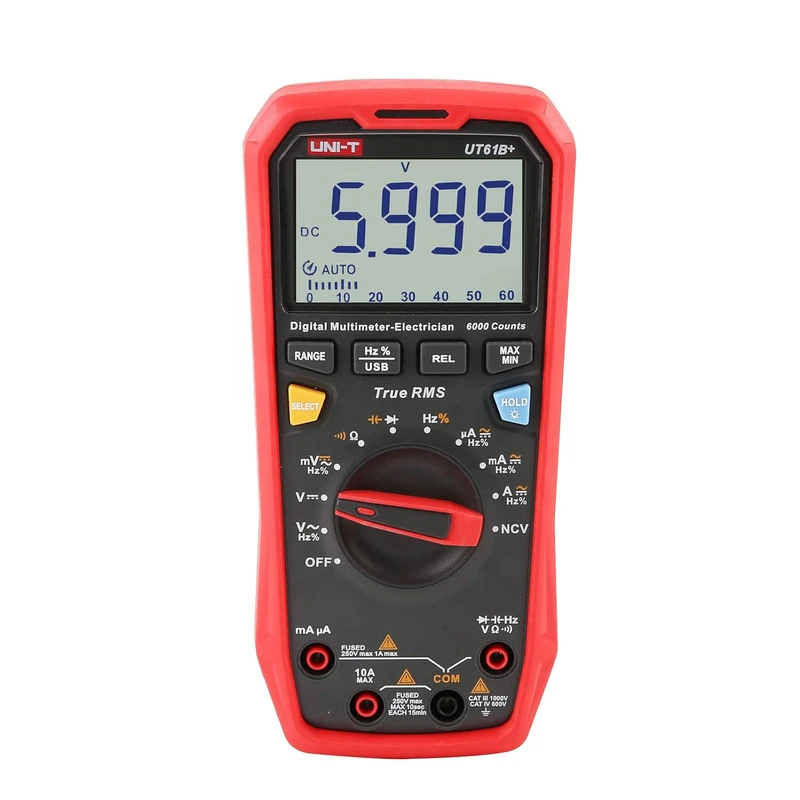 مولتی متر دیجیتال یونی-تی مدل UT61B+ 