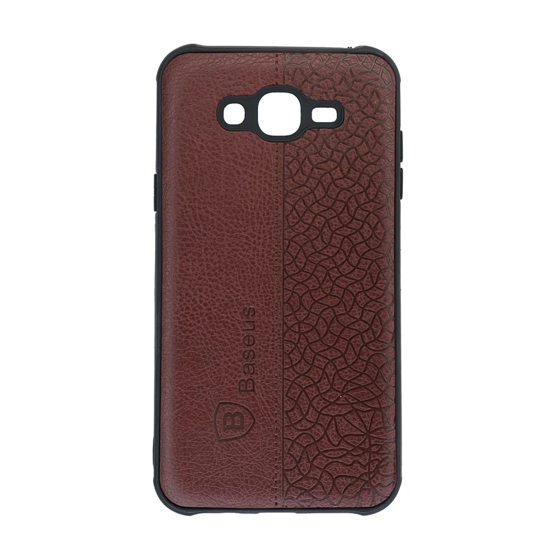 کاور مدل چرمی مناسب برای گوشی موبایل سامسونگ Galaxy J7 2015 / J700