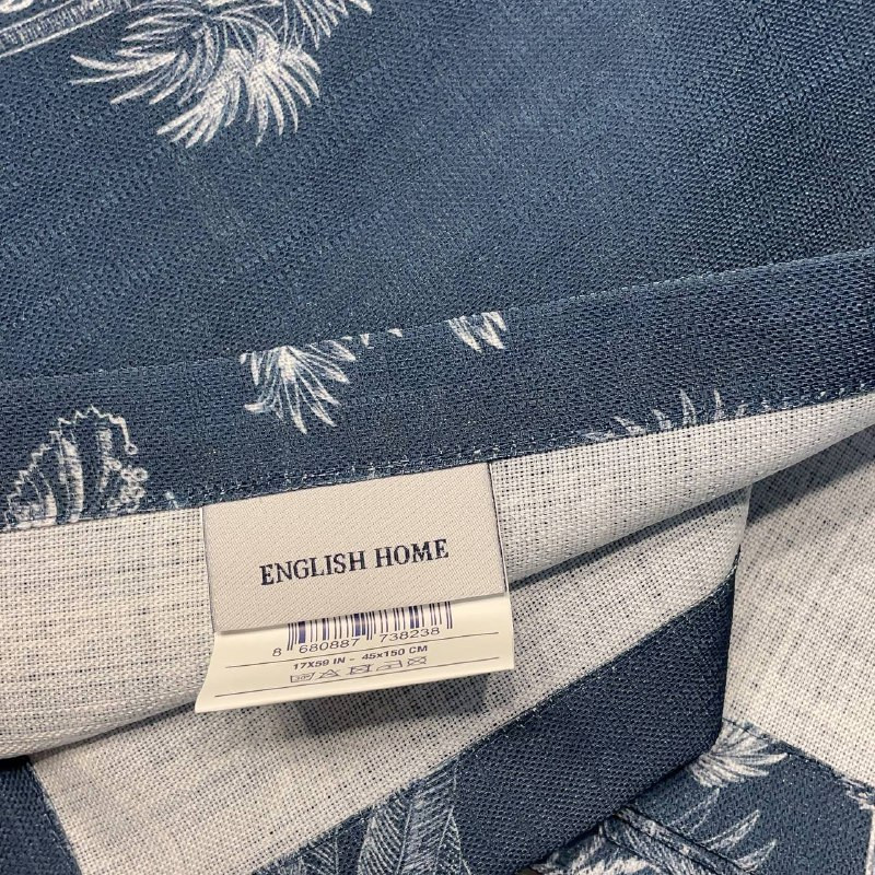 رانر انگلیش هوم مدل Toile Plants