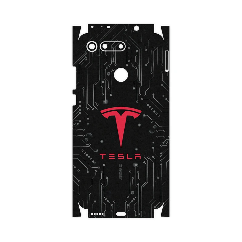 برچسب پوششی ماهوت مدل TESLA-Motors-FullSkin مناسب برای گوشی موبایل آنر View 20