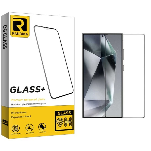 محافظ صفحه نمایش شیشه ای راندیکا مدل RK FullGlue مناسب برای گوشی موبایل سامسونگ Galaxy S24 Ultra