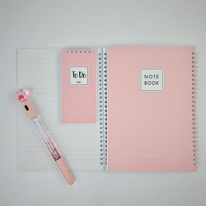 دفتر مشق 100 برگ کیفت مدل پاستلی