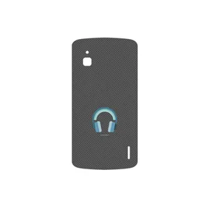 MAHOOT Minimal Headphone Icon Cover Sticker for Google Nexus 4
