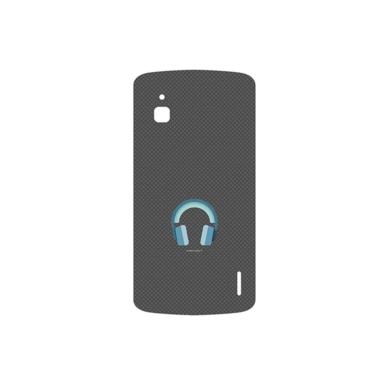 برچسب پوششی ماهوت مدل Minimal Headphone Icon مناسب برای گوشی موبایل گوگل Nexus 4