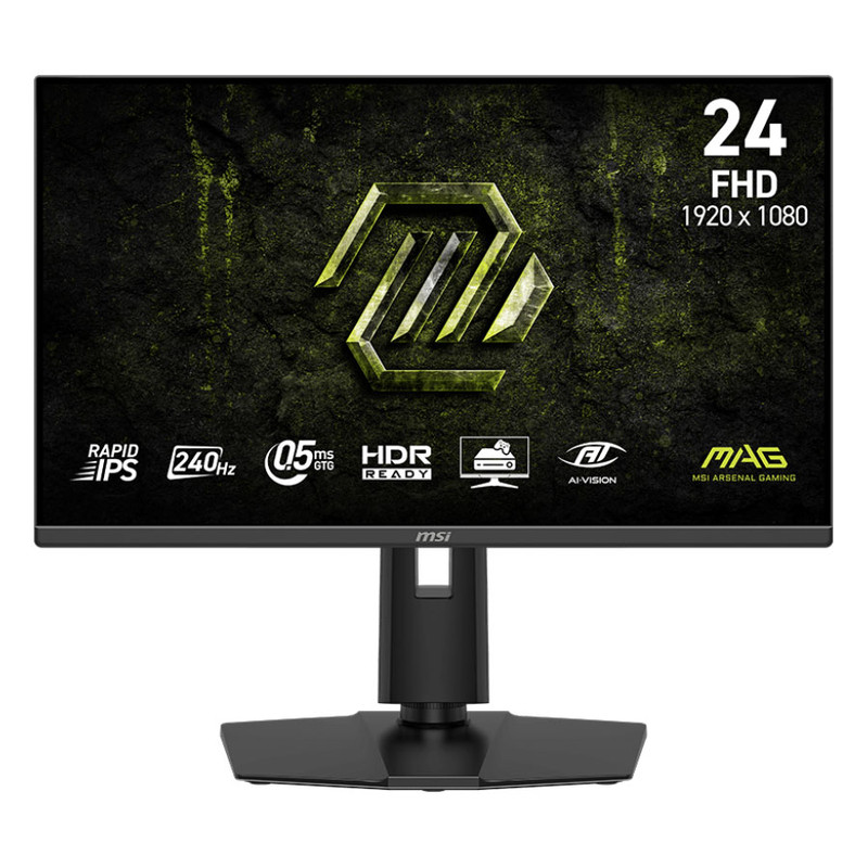 مانیتور گیمینگ 23.8 اینچ ام اس آی مدل MAG 245PF X24 با وضوح Full HD پنل Rapid IPS و نرخ به روزرسانی 240 هرتز