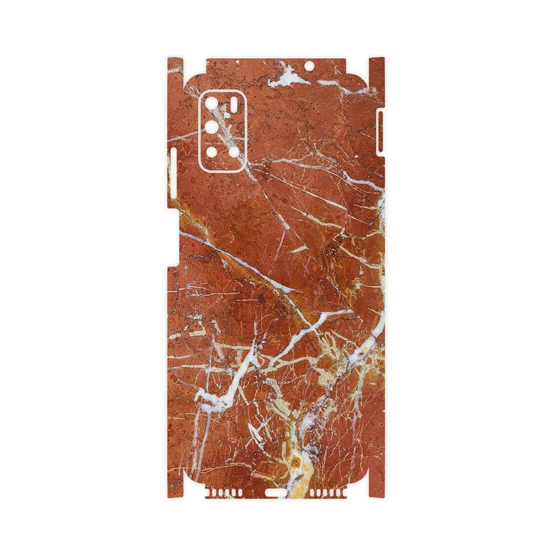 برچسب پوششی ماهوت مدل Red Marble-FullSkin مناسب برای گوشی موبایل جی پلاس Z10