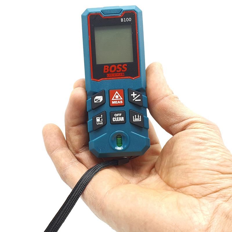 متر لیزری باس کد GWS-100 M