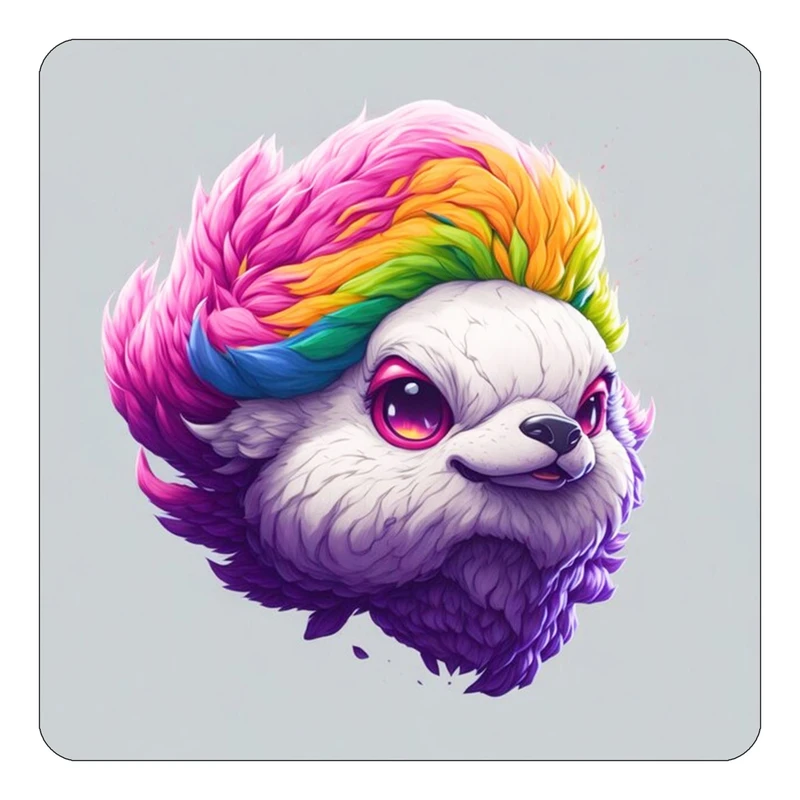 مگنت کاکتی طرح حیوانات رنگی مدل mp26355