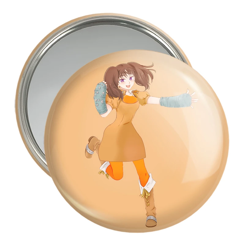 آینه جیبی خندالو مدل دایان انیمه هفت گناه کبیره  کد 17590