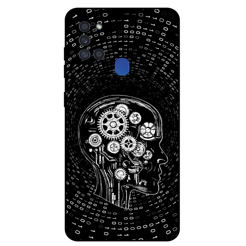 کاور مگافون طرح ربات انسانی مدل 7428 مناسب برای گوشی موبایل سامسونگ Galaxy A21 S