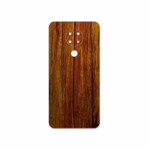 MAHOOT Orange-Wood Cover Sticker for Nokia 3.4
