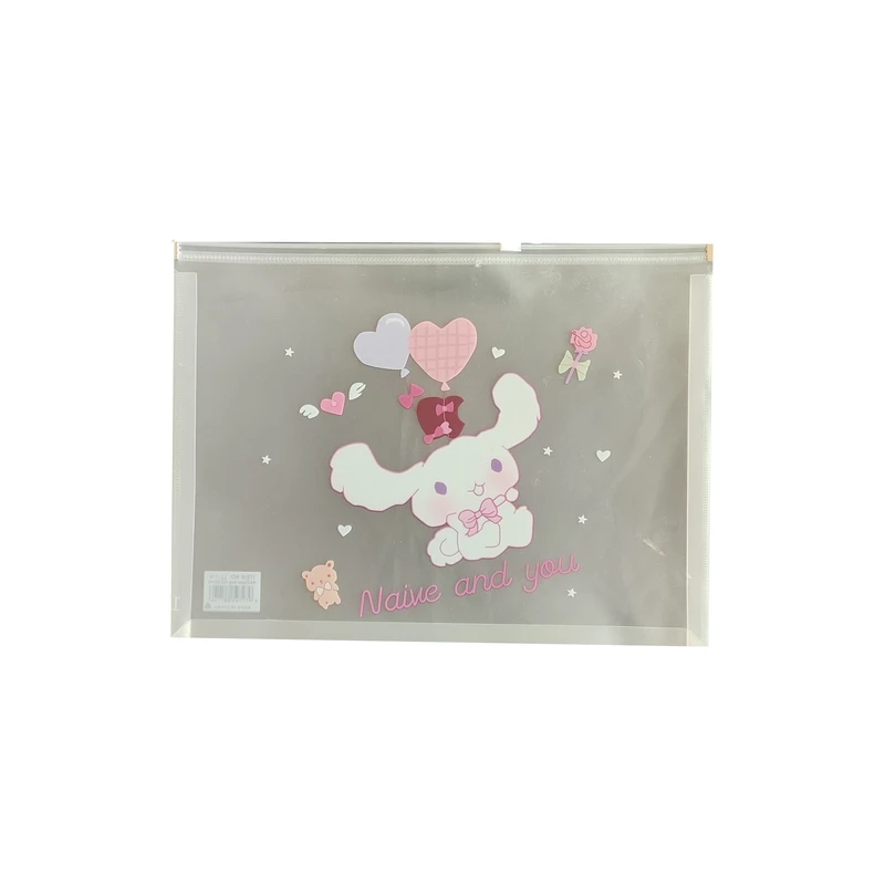 پوشه زیپ دار مدل سانریو کورومی سایز A4