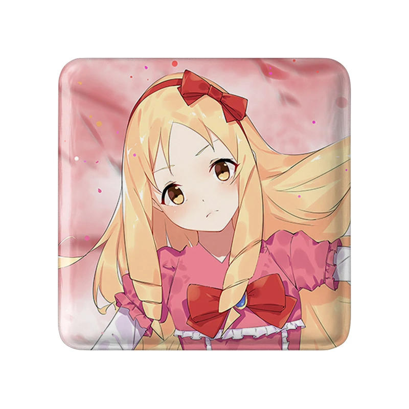 مگنت خندالو طرح یامادا الف انیمه ارومانگا سنسی Eromanga Sensei  مدل مربعی کد 22667