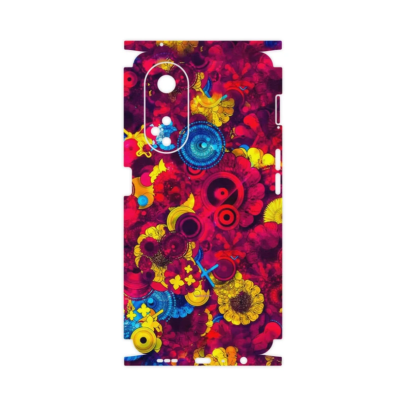 برچسب پوششی ماهوت مدل Vector Flower Garden Digital Art-FullSkin مناسب برای گوشی موبایل اپو A98