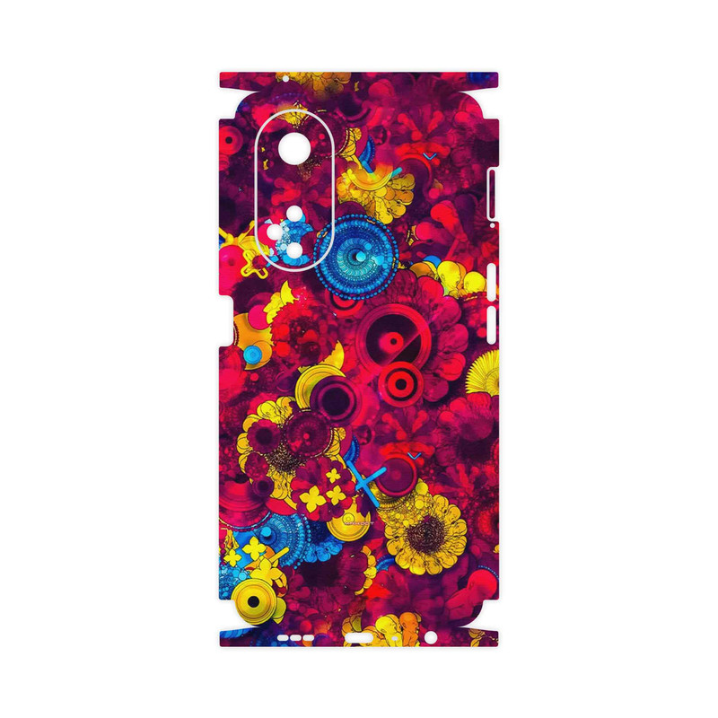 برچسب پوششی ماهوت مدل Vector Flower Garden Digital Art-FullSkin مناسب برای گوشی موبایل اپو A98