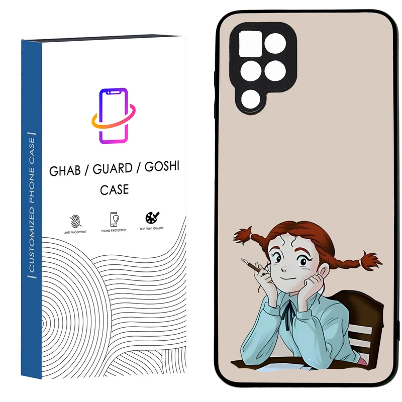 کاور قاب گارد گوشی طرح دخترانه کد 22 - TPU مناسب برای گوشی موبایل سامسونگ Galaxy A12