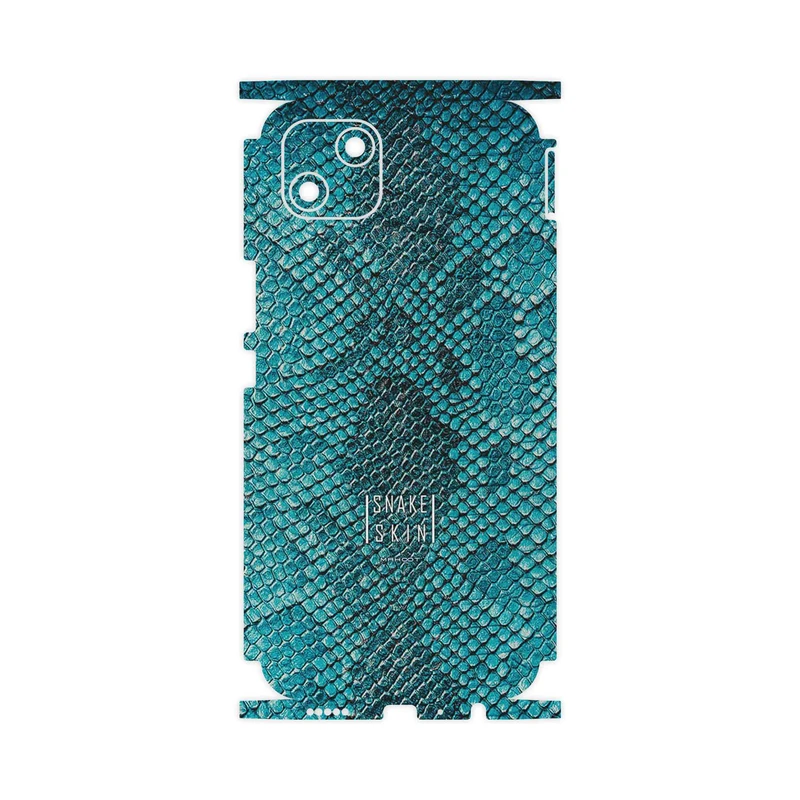 برچسب پوششی ماهوت مدل Blue Snake Skin-FullSkin مناسب برای گوشی موبایل ویکو T10
