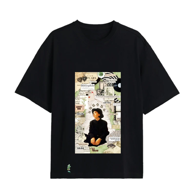 تی‌شرت اورسایز آستین کوتاه زنانه مدل 3020