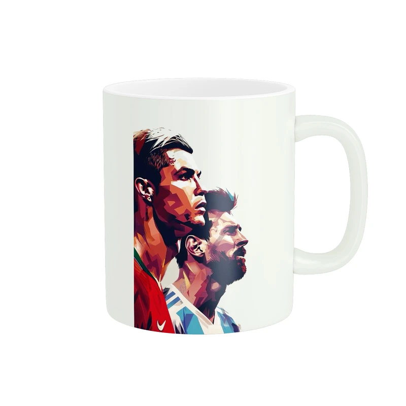 ماگ پاد آفرین طرح مسی و رونالدو کد 196